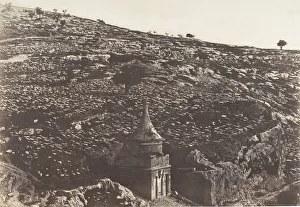 Jonathan Prints: Jerusalem, Vallee de Josaphat, Faces Ouest et Nord, 1, 1854