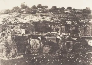 Jerusalem, Village de Siloam, Monolithe de forme egyptienne, 2, 1854