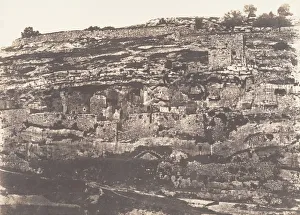 Jerusalem, Village de Siloam, Vue generale, 1854