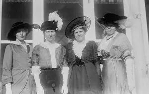 Jessie Wilson -- Elisa [i.e. Eliza] Dodge -- Mrs. D.H. Morris -- Mrs. H. Bremer, 1913. Creator: Bain News Service