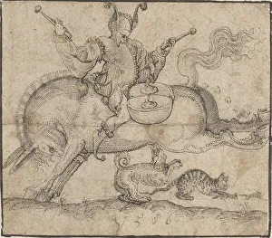 Ammann Jost Prints: The Jester, 1586. Creator: Jost Ammon