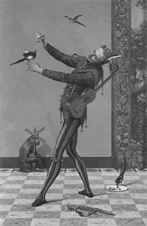 Magpie Gallery: The Jester, 1869. Creator: E Mohn