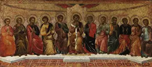 Apostles Prints: Jesus and Apostles. Creator: Jacobello di Bonomo (active 1370-1390)