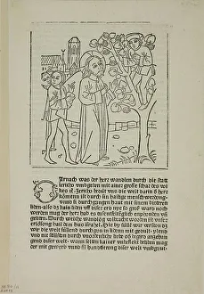 Tax Inspector Prints: Jesus Calling Zacchaeus from Geistliche Auslegung des Lebens Jesu