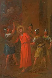 Humiliating Prints: Jesus Carries His Cross. Study for the Stations of the Cross II