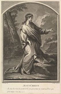 Simon Collection: Jesus Christ, 1726. Creator: Simon Vallee