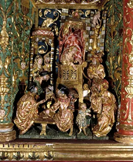 Jesus Entre Los Doctores Tabla Del Evangelio De LA Infancia Madera Jesus Entre Los Doctores Tabla Del Evangelio De LA Infancia Madera