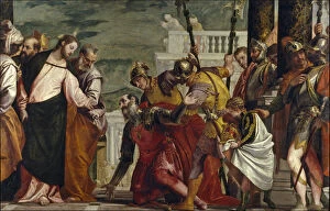 Jesus healing the servant of a Centurion. Artist: Veronese, Paolo (1528-1588)