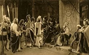 Trial Gallery: Jesus before Herod, 1922. Creator: Henry Traut