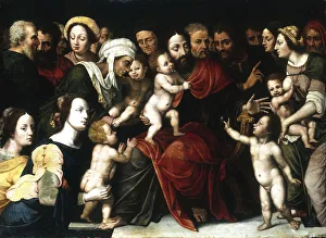 Jesus with the Little Children, c1559-1589. Artist: Vincent Sellaer
