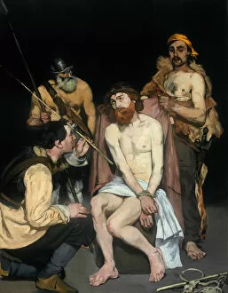 Jesus Mocked by the Soldiers, 1865. Creator: Edouard Manet
