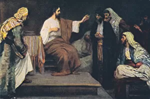 Catholic Collection: Jesus preaching in Nazareth