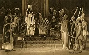 On Stage Gallery: Jesus before the Sanhedrin, 1922. Creator: Henry Traut