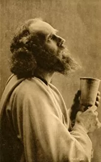 Bruckmann Gallery: Jesus at the Last Supper, 1922. Creator: Unknown