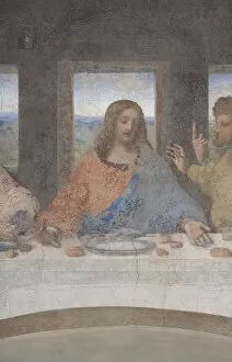 Bread And Wine Collection: Jesus. The Last Supper (Detail), 1495-1498