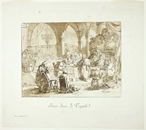 Scholars Prints: Jesus in the Temple, n.d. Creator: Jean Baptiste Le Prince