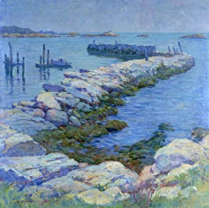 Calm Collection: The Jetty, 1879-1962. Artist: William Chadwick