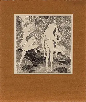Photogravure Prints: From 'Jeux d'Amour de la jeunesse'