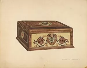 Boxes Collection: Jewel Box, 1935 / 1942. Creator: Eleanor Gausser