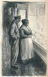 Jeweller Gallery: The Jewellers Window, 1913. Artist: Wilmot Lunt