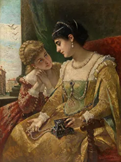 Pearl Earring Prints: The Jewels of the Bride. Venetian Women in the Sixteenth Century