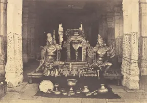 Tripe Linnaeus Prints: The Jewels of the Pagoda, January 1858. Creator: Captain Linnaeus Tripe