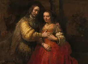 Song Of Songs Collection: The Jewish Bride, 1666-1669. Artist: Rembrandt van Rhijn (1606-1669)