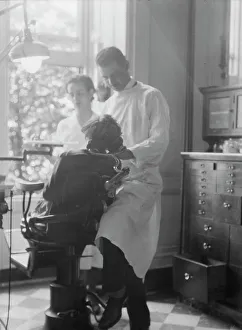 Dentist Prints: Jewish charities activities involving children, 1931 May 27. Creator: Arnold Genthe