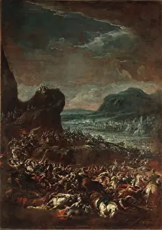 Idols Prints: Jewish people led by Moses and Aaron