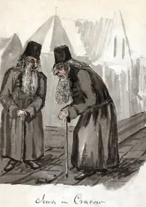 Sticks Prints: Jews in Cracow, c. 1862