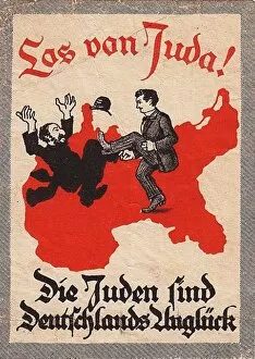 Poster And Graphic Design Collection: The Jews are Our Misfortune, 1920s