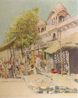 Flora Annie Steel Prints: Jeypore at Noon, 1905. Artist: Mortimer Luddington Menpes