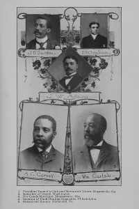 Professional Prints: J.H. Darden ; H.P. Cheatham ; J