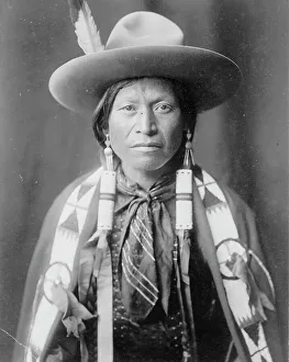 North America Prints: Jicarilla cowboy, c1905. Creator: Edward Sheriff Curtis