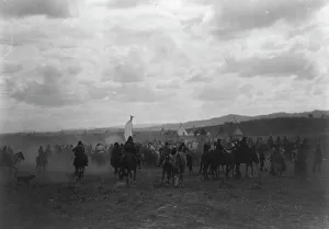Jicarilla fiesta, c1905. Creator: Edward Sheriff Curtis