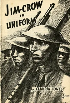 Pamphlet Gallery: Jim Crow in Uniform, 1940. Creator: Unknown
