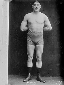 Wrestler Prints: Jim Esson, between c1910 and c1915. Creator: Bain News Service
