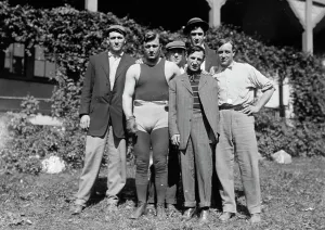 Jim Flynn and Attell, between c1910 and c1915. Creator: Bain News Service