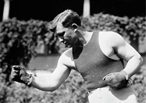 Pugilist Prints: Jim Flynn, between c1910 and c1915. Creator: Bain News Service