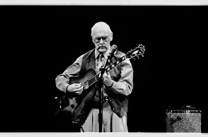 Brecon Prints: Jim Hall, Brecon Jazz Festival, Powys, Wales, August 2000. Artist: Brian O Connor