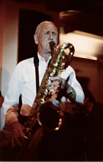 Saxophone Player Collection: Jim Wallace, All Star Crescendo Swing Band, Bournemouth 2007. Creator: Brian Foskett