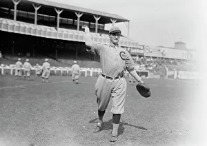 National League Prints: Jimmy Archer, Chicago, NL (baseball), 1910. Creator: Bain News Service