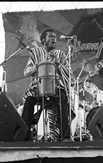 Jamaican Prints: Jimmy Cliff, Capital Jazz, Knebworth, 1982. Artist: Brian O Connor