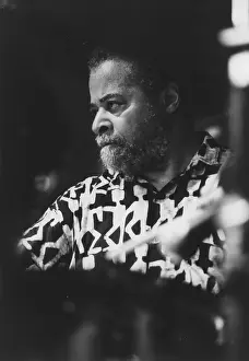 Drummer Prints: Jimmy Cobb, Jazz Cafe, London, 1991. Creator: Brian Foskett
