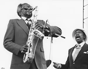 Dark Glasses Prints: Jimmy Forrest and Al Grey, Capital Radio Jazz Festival