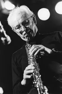 Improvisation Prints: Jimmy Guiffre, The Junction, Cambridge, 1992. Creator: Brian Foskett