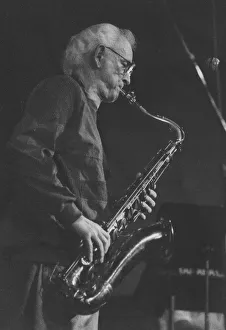 Improvisation Prints: Jimmy Guiffre, The Junction, Cambridge, 1992. Creator: Brian Foskett