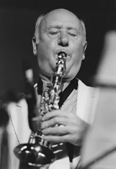 Saxophone Prints: Jimmy Hastings, c2005. Creator: Brian Foskett