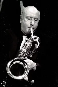 Hastings Prints: Jimmy Hastings, Ronnie Scotts, London. Artist: Brian O Connor