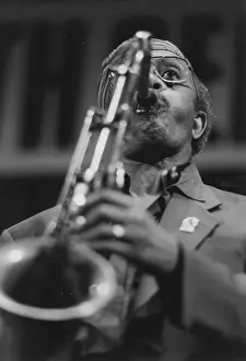 Saxophone Prints: Jimmy Heath, North Sea Jazz Festival, Netherlands, 1992. Creator: Brian Foskett